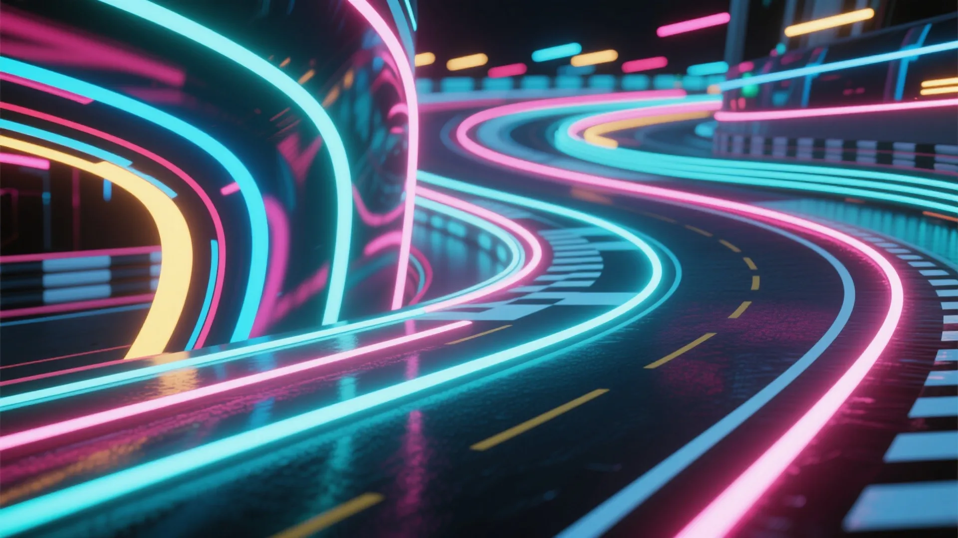 168极速赛车背景